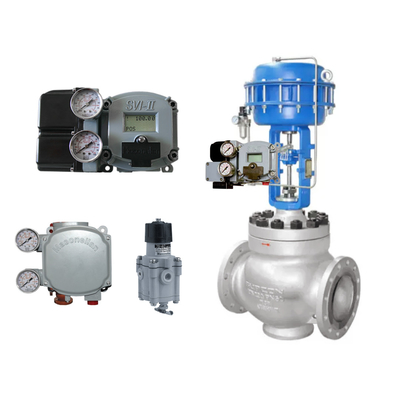 Ventilateur de positionnement fournisseur de stock W/ Chinese Control Valve For Fisher / Masoneilan / Samson / Flowserve / Neles Ventilateur de positionnement