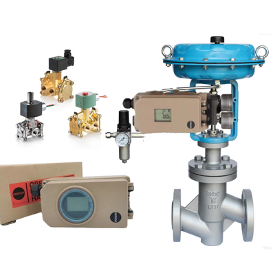 Actuateurs de diaphragme pneumatique Samson 3277 avec vannes à globe chinois et positionneur de vanne numérique Samson 3730-3