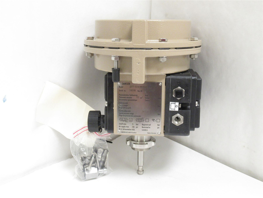 Samson 3730-3 positionneur électro-pneumatique ((HART) Wi/3277 Assemblage d'actionneur de diaphragme pneumatique avec soupape de commande chinoise