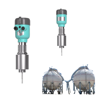 Appareil de mesure du niveau du liquide dans le réservoir de stockage d'huile équipé d'un émetteur de niveau FEEJOY RRF2 par radar réflexe