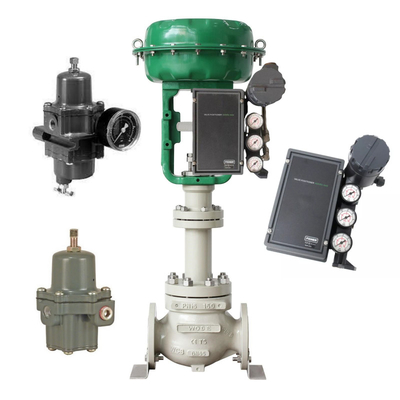 Positionneurs de vannes électro-pneumatiques de bonne qualité Fisher 3620J utilisés avec des actionneurs rotatifs à double action unique en stock