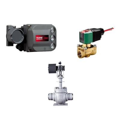 Valve de commande avec diagnostic de performance PD à action unique FISHER DVC6200 Contrôleur de valve numérique et valve ASCO