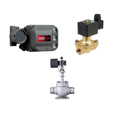 Valve de commande avec diagnostic de performance PD à action unique FISHER DVC6200 Contrôleur de valve numérique et valve ASCO
