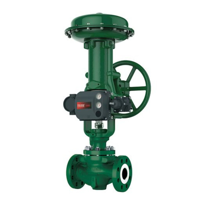régulateur de régulation de la pression avec vanne de commande de pêcheur CL125-CL600 ES 657/667 actionneur DVC6200 positionneur de vanne