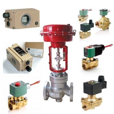 Samson 3241 soupape de commande et 3271-750 centimètres carrés actionneur pneumatique avec 3730-4 positionneur de soupape