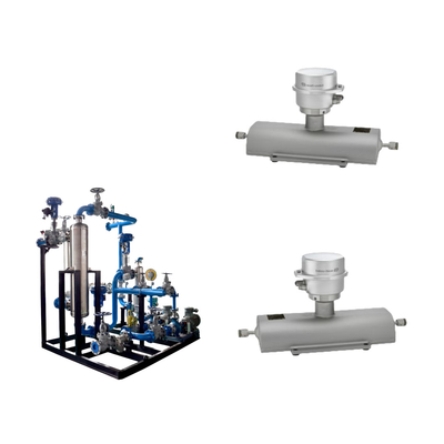 Des patins à carburant avec une promasse de proline extrêmement précise A 100 Coriolis Endress + débitmètre Hauser