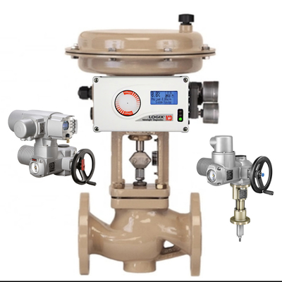 Flowserve Logix 520MD Positionneur de régulation de pression et actionneur de soupape pour environnements intrinsèquement sûrs