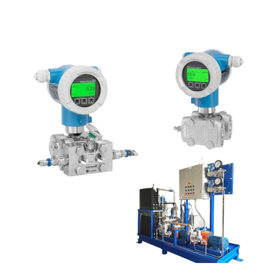 Des patins de gaz à combustible avec une deltabar PMD75B extrêmement précise Endress + Hauser Pressure Transmitter