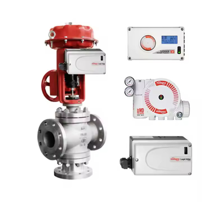 Nouveau et original soupape de commande électro-pneumatique avec positionneur à flux Logix 3200MD 520MD PM5 positionneur de soupape