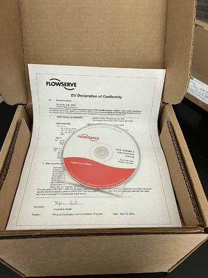 Nouveau et original soupape de commande électro-pneumatique avec positionneur à flux Logix 3200MD 520MD PM5 positionneur de soupape
