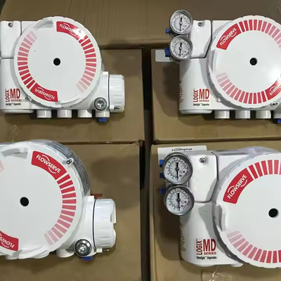 Valve de commande pneumatique avec positionneur de fluxserve Logix 520MD pour positionneur de valve de fluxserve numérique intelligent