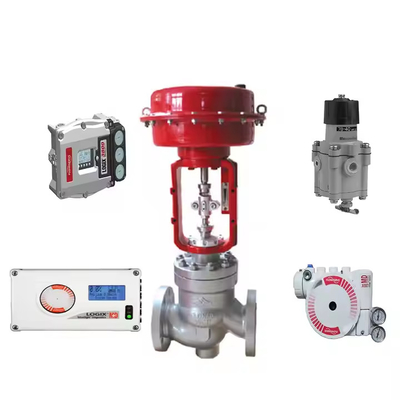 3200MD-14-D6-E-04-40-0G-0F Chine usine de soupape de commande pneumatique adopte Flowserve Logix 3200MD positionneur de soupape