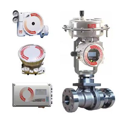 Contrôle de débit électromagnétique intelligent de 4 à 20 mA Positionneur de soupape numérique Positionneur de soupape pneumatique
