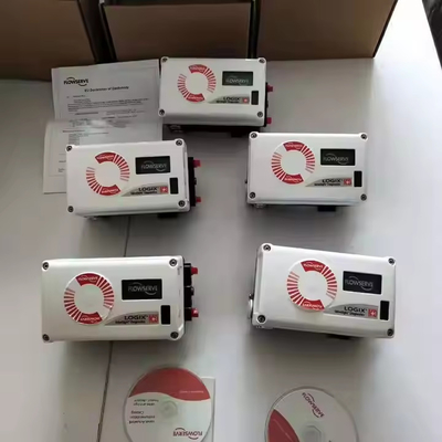 Valve de régulation de haute pression avec positionneur numérique HART Logix 3200MD et valve solénoïde à 2 voies EMERSON ASCO210