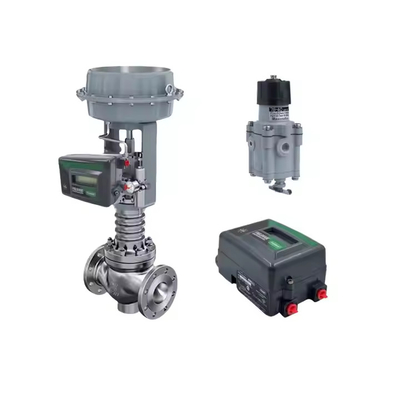 Valve de régulation du diaphragme pneumatique et Fisher DVC2000 avec valve réductrice de pression