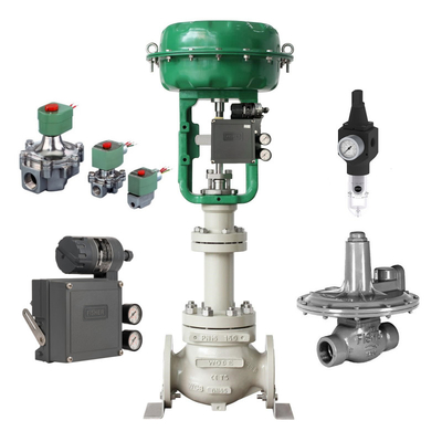 Nouveau positionneur de soupape électro-pneumatique Fisher 3582i avec régulateur de pression et soupape solénoïde
