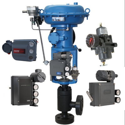 Valve de régulation pneumatique avec positionneur avec vanne de régulation de pression 3582I