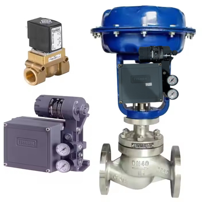 Des valves électropneumatiques de haute qualité EMERSON Fisher 3582i et des valves solénoïdes ASCO avec vanne de contrôle chinoise