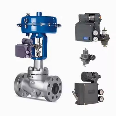 Valve de commande pneumatique avec positionneur de vanne électro-pneumatique Fisher 3582i