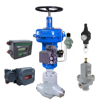 Valve de commande pneumatique avec positionneur de vanne électro-pneumatique Fisher 3582/3582i et positionneur 4211 Transmetteur fournisseur en stock