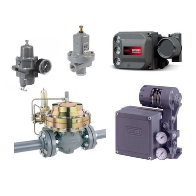 Valve de commande pneumatique avec positionneur de vanne électro-pneumatique Fisher 3582/3582i et positionneur 4211 Transmetteur fournisseur en stock