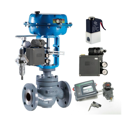 Valve de commande pneumatique avec positionneur de vanne électro-pneumatique Fisher 3582/3582i et positionneur 4211 Transmetteur fournisseur en stock