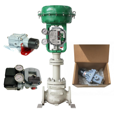 Valve d'actionnement pneumatique Valves de commande chinoises SVI1000 Smart Digital Masoneilan Positionneur de soupape et régulateur de filtre 78-40