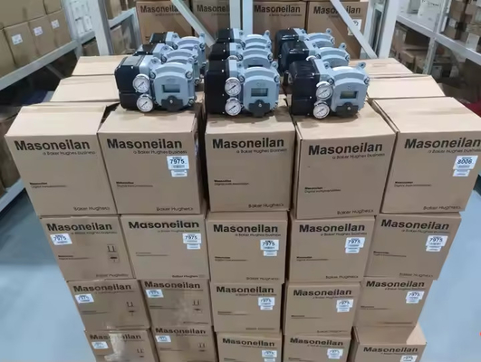 Masoneilan SVi1000 positionneur de soupape de commande numérique avec des soupape de commande chinoise avec 496 commutateurs de position et émetteurs