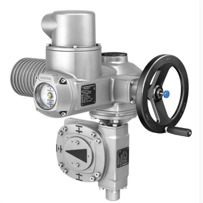 Régulation de la pression/du débit Skid avec actionneur électrique Auma SA/SQ et boîte de vitesses multi-rotation GK/GST/GHT