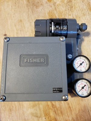 Valve de commande chinoise équipée d'un positionneur de vanne intelligent Fisher 3582i DVC6200 DVC2000 DVC510si et d'une vanne solénoïde ASCO