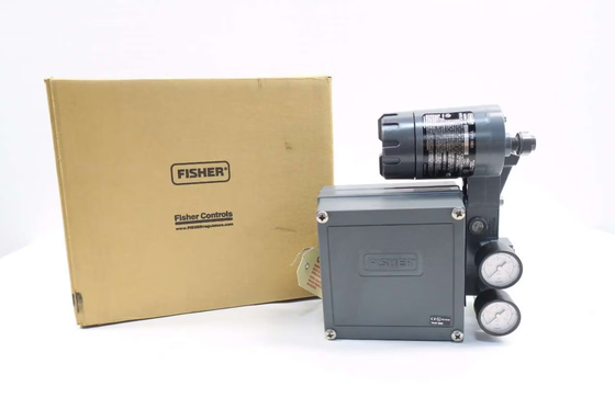 Valve de commande chinoise équipée d'un positionneur de vanne intelligent Fisher 3582i DVC6200 DVC2000 DVC510si et d'une vanne solénoïde ASCO