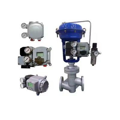 Ventilateur de commande pneumatique chinois avec positionneur Masoneilan SVI 2 et régulateur Masoneilan 78-40