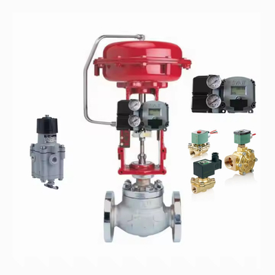 Valve de commande avec Masoneilan SVI II AP SVI2-21113121 Positionneur de vanne pour vanne de commande pneumatique