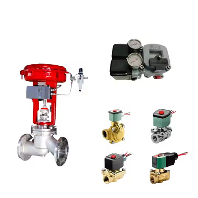 Chine Valve de commande avec positionneur de soupape Masoneilan SVI2-21113121 et soupape solénoïde universelle de la série Emerson Asco L339