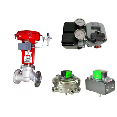 Chine Valve de commande avec positionneur de soupape Masoneilan SVI2-21113121 et soupape solénoïde universelle de la série Emerson Asco L339