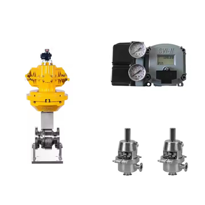 Valve chinoise avancée en acier inoxydable à charbon avec positionneur de soupape Masoneilan SVI2