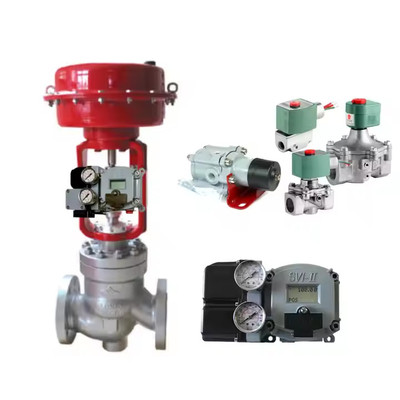 Valve chinoise avancée en acier inoxydable à charbon avec positionneur de soupape Masoneilan SVI2