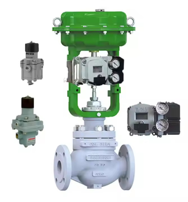 Valve chinoise avancée en acier inoxydable à charbon avec positionneur de soupape Masoneilan SVI2