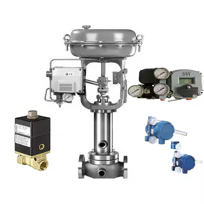 Masoneilan SVI2-22113111 positionneur numérique et Burkert 0263 soupape électromagnétique pneumatique AZBIL AVP300/301/302 positionneur