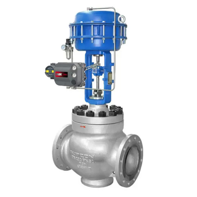 Valve de régulation pneumatique bon marché avec positionneur Masoneilan SVI2-21123111 et valve de régulation de pression Fisher SR5