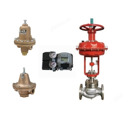 Valve de commande pneumatique avec positionneur Masoneilan SVI2-21113121 et vanne de régulation de pression Fisher SR5