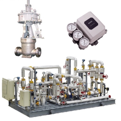 La valve de régulation de débit et la valve de régulation KOSO 400H 5200LA/6100LA Actuateur pneumatique EP800 Positionneur CL420/CL523