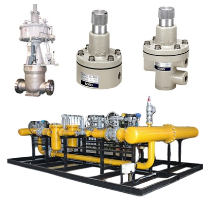 La valve de régulation de débit et la valve de régulation KOSO 400H 5200LA/6100LA Actuateur pneumatique EP800 Positionneur CL420/CL523