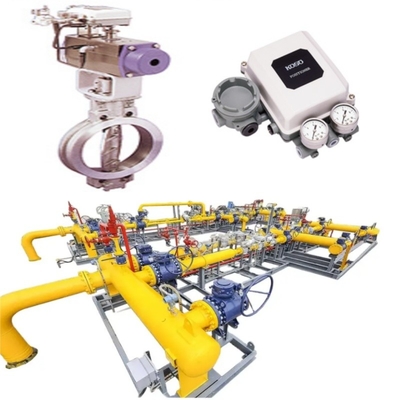 Des soupapes de régulation de la pression et du débit et des soupapes KOSO avec actionneurs pneumatiques 6300RA/6300RB/5200LA avec des ensembles de soupapes de verrouillage EPA800/EPB800 CL420/CL523
