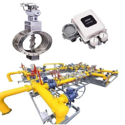 Des soupapes de régulation de la pression et du débit et des soupapes KOSO avec actionneurs pneumatiques 6300RA/6300RB/5200LA avec des ensembles de soupapes de verrouillage EPA800/EPB800 CL420/CL523