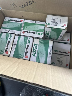 ASCO 3/8 2/2 positionneur de voie soupape magnétique en laiton et corps en acier inoxydable