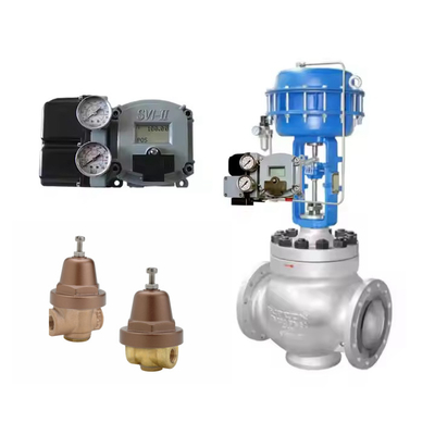 Valve de commande pneumatique avec positionneur intelligent pneumatique Masoneilan SVI2-21113121 action unique avec rétroaction sans affichage