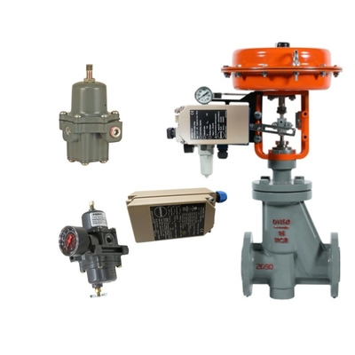 Accrochage à l'actionneur linéaire/rotatif Samson 3767 positionneur électropneumatique