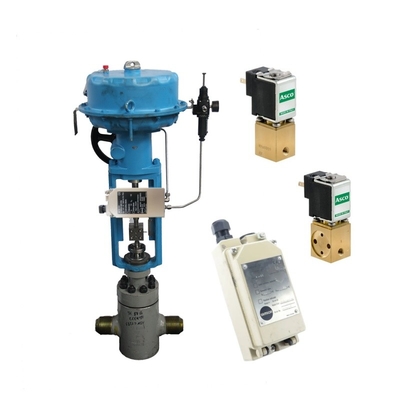 Vente à chaud Chinese soupape de commande pneumatique et positionneur de soupape pneumatique électrique Samson