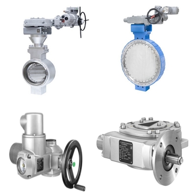 Contrôle de pression / débit Skid Samson LTR 43 Ventilateurs papillons et actionneurs électriques Auma et boîtes à dents